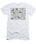 Hand Drawn Background of Coffee Maker with Coffee Beans Iam Nee T-Shirt