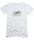 Hand Drawn of Hot Coffee with Waffles Iam Nee T-Shirt