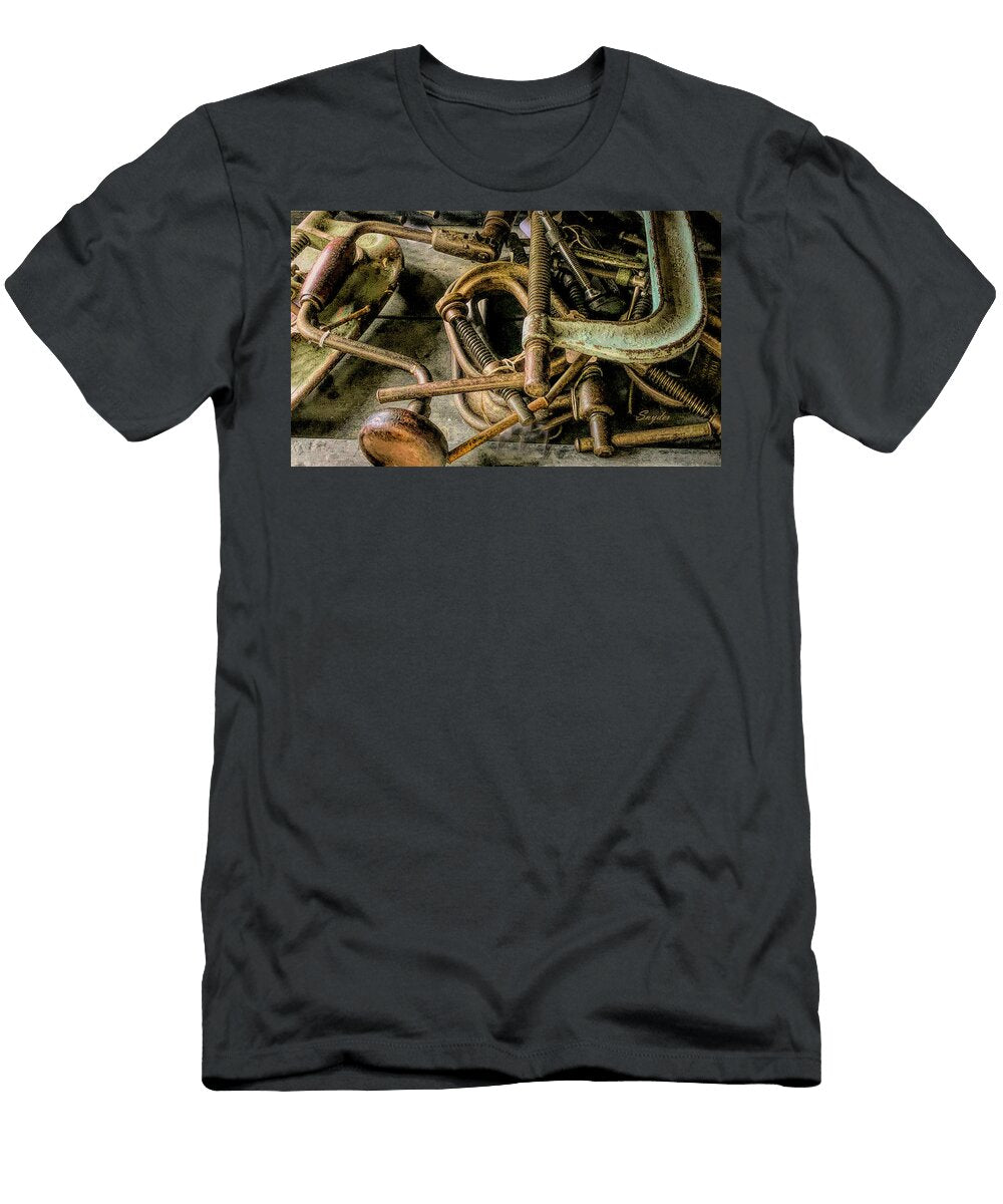Hand Drill and Clamps Floyd Snyder T-Shirt