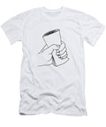 Hand Grasping Paper Csa Images T-Shirt