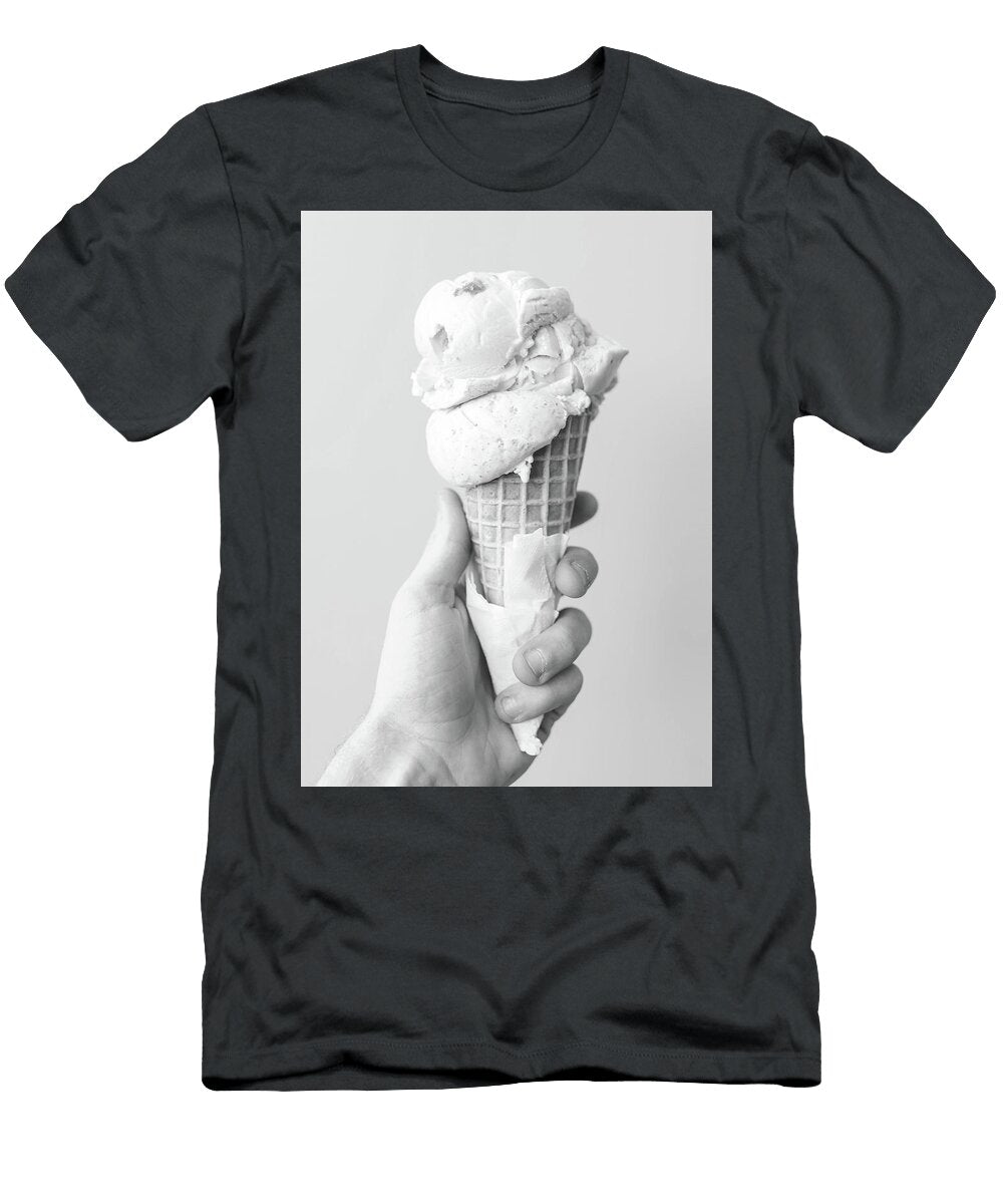 Hand Holding Ice Cream Cone Bird Lover T-Shirt