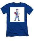 Handyman Pipe Wrench Standing Cartoon Aloysius Patrimonio T-Shirt
