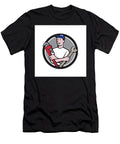 Handyman Spanner Monkey Wrench Circle Cartoon Aloysius Patrimonio T-Shirt