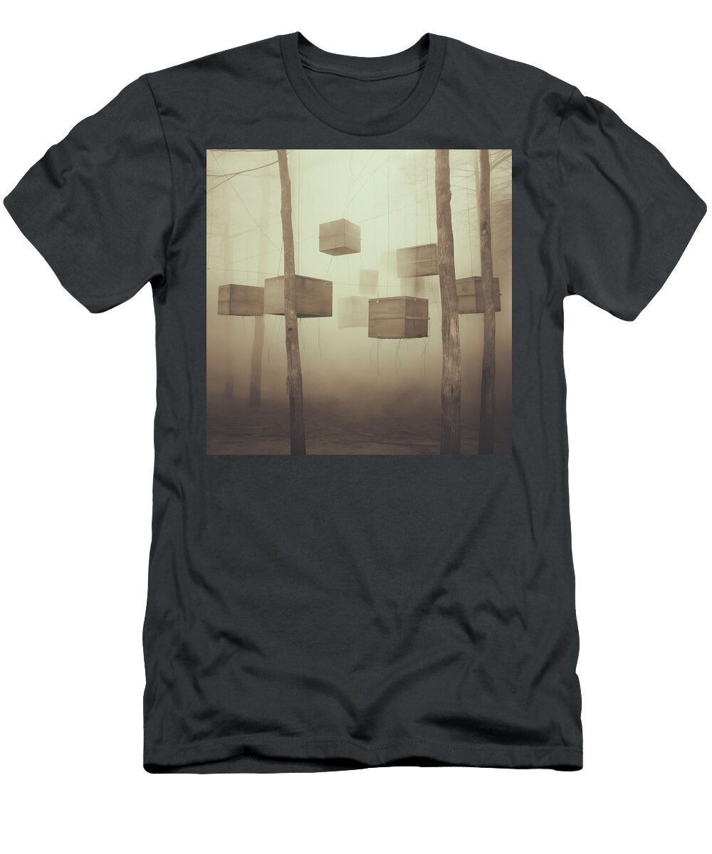 Hanging Boxes in the Woods Yo Pedro T-Shirt
