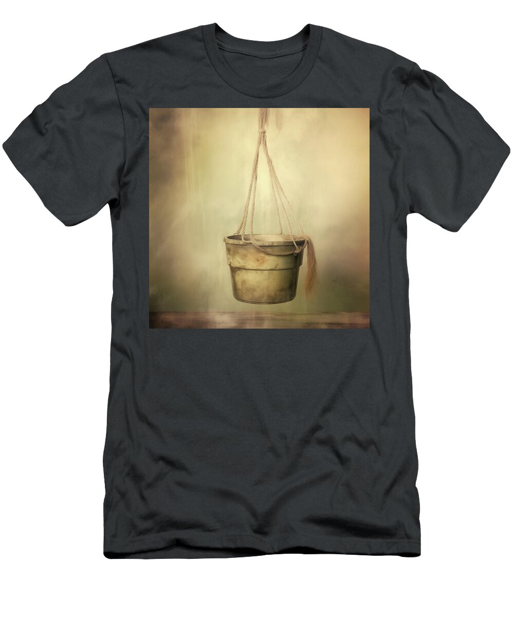 Hanging Bucket with Twisted Rope Yo Pedro T-Shirt