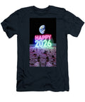 Happy 2026 on the Moon Caporusso Vitantonio T-Shirt