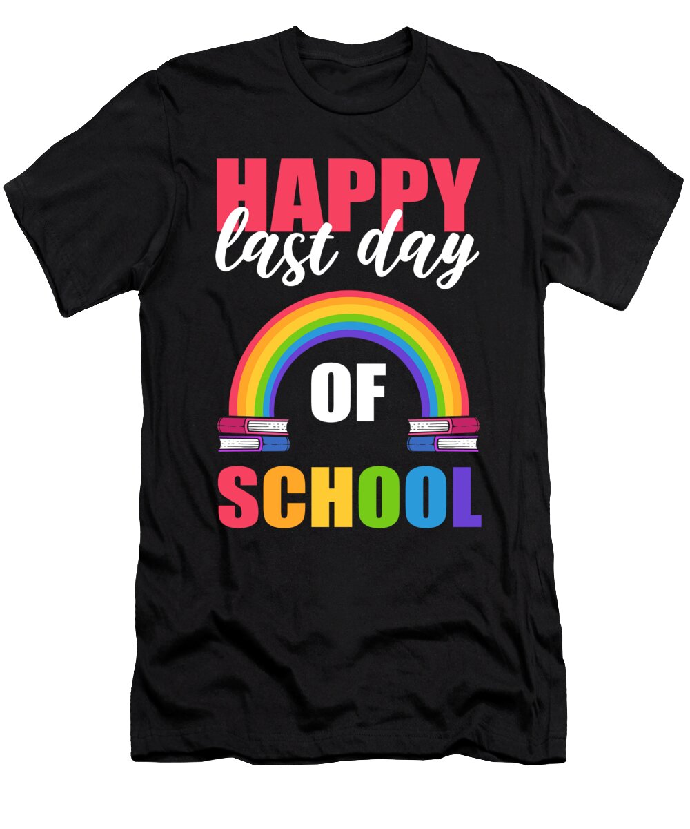 Happy Last Day of School Summer Vacation Teacher Alessandra Roth T-Shirt