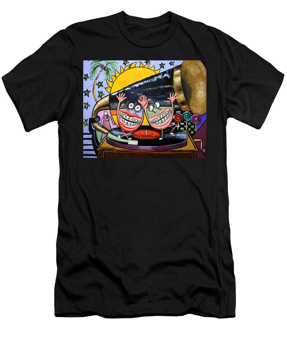 Happy Teeth When Your Smiling Anthony Falbo T-Shirt