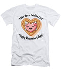 Happy Valentines Day Waffle Heart Joanna Redesiuk T-Shirt