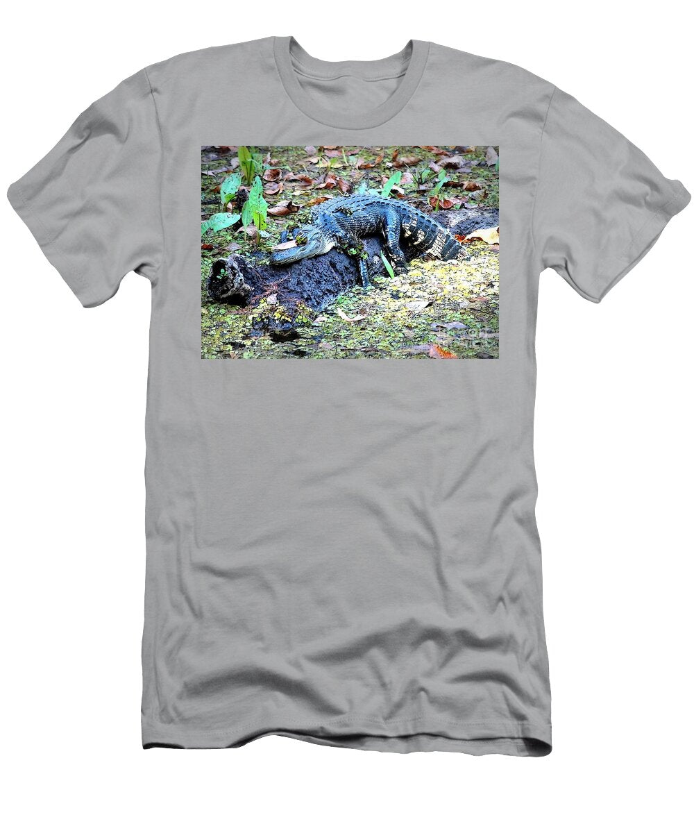 Hard Day in the Swamp Digital Art Carol Groenen T-Shirt