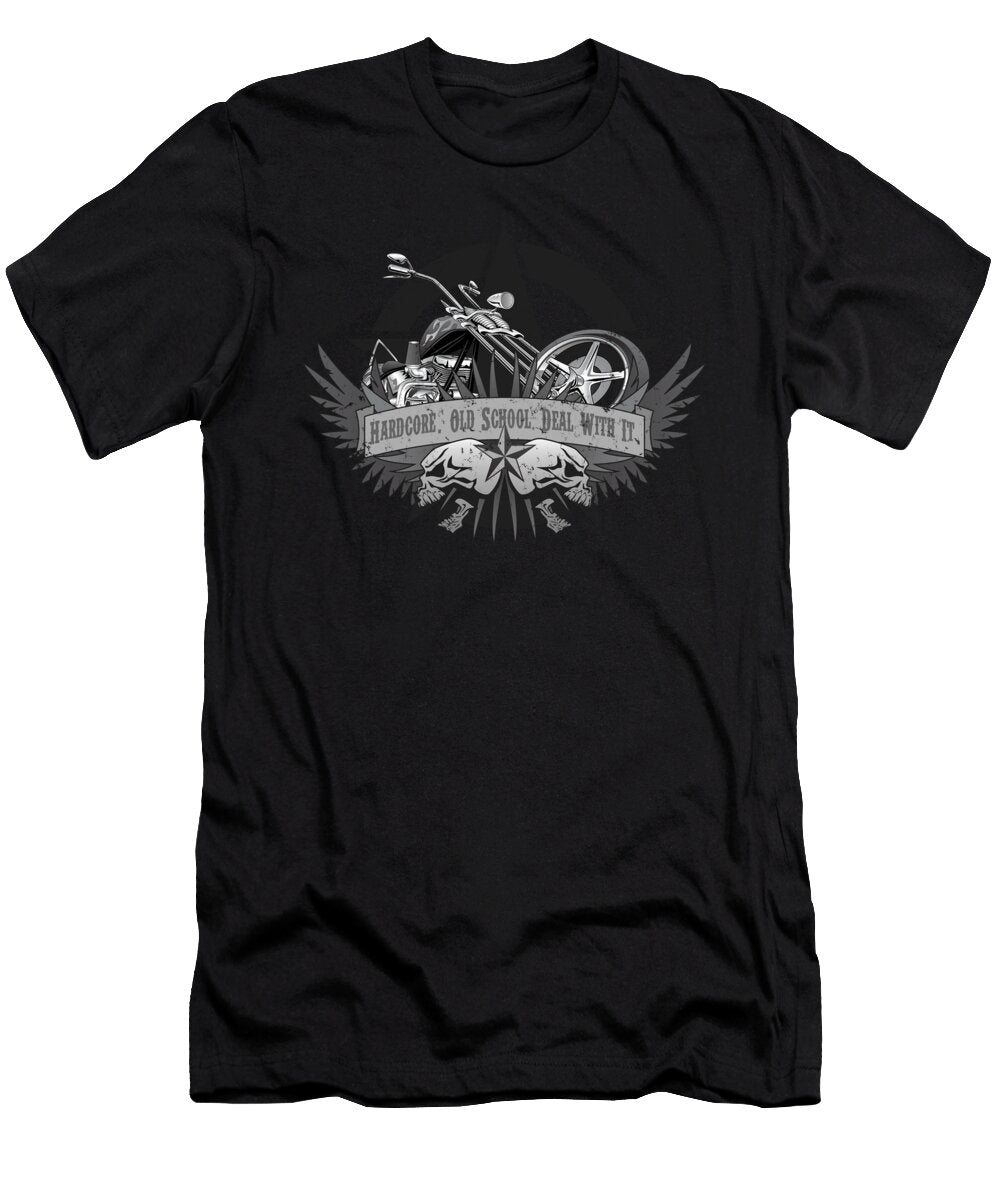 Hardcore Old School Deal with It Jeff Hobrath T-Shirt