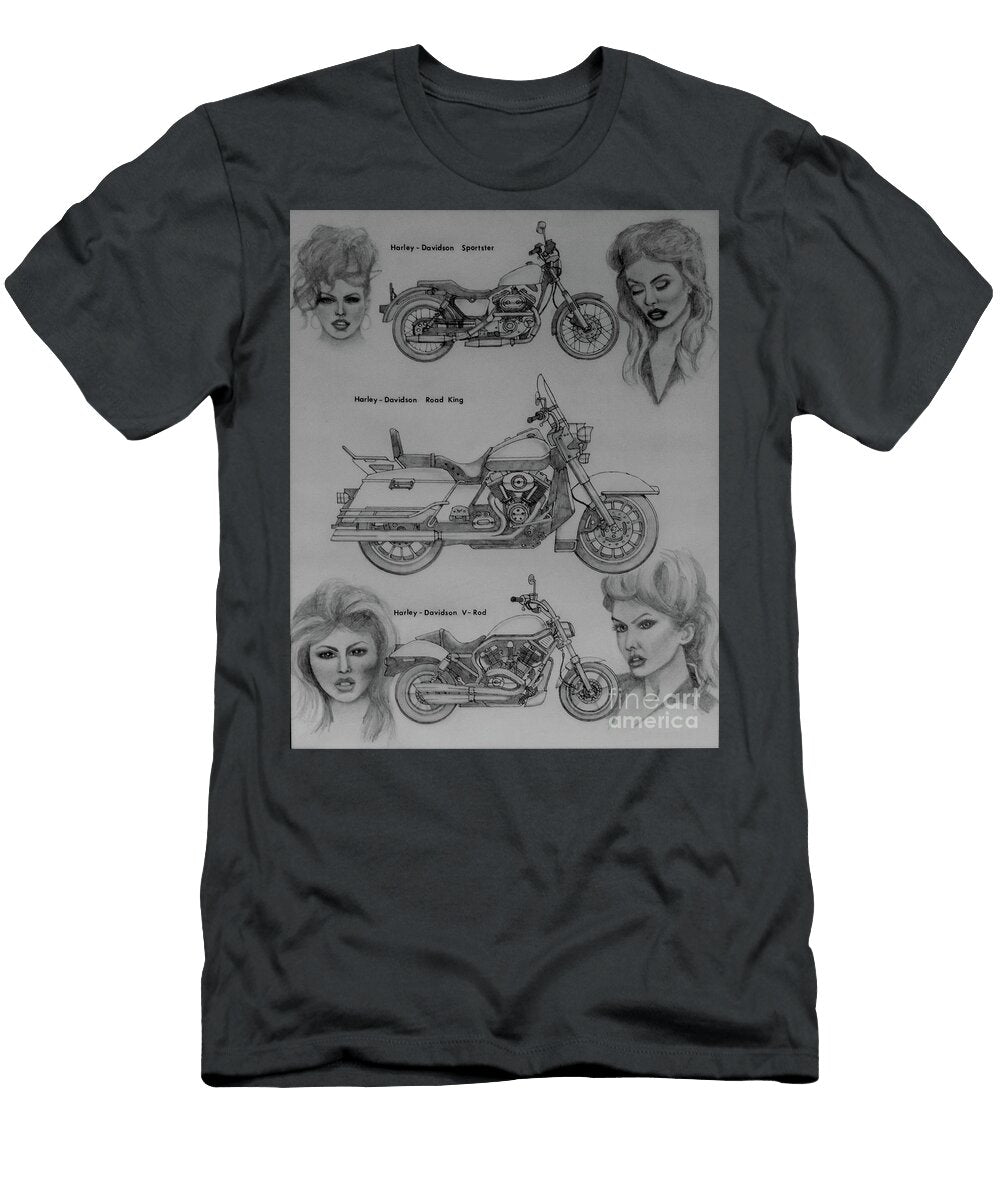 Harley Davidson 3 Stephen Brooks T-Shirt