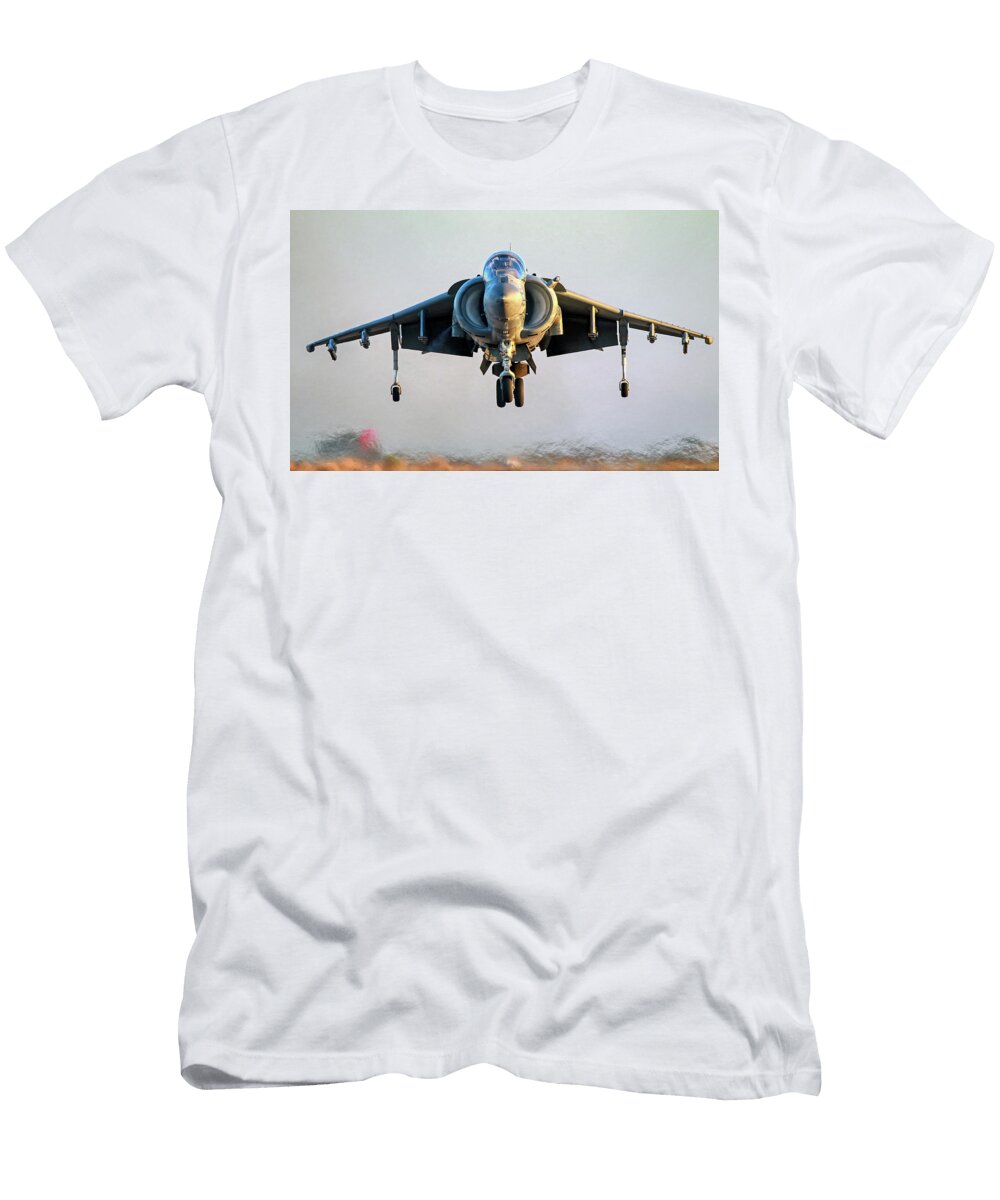 Harrier Landing U S M C Jamean Berry T-Shirt