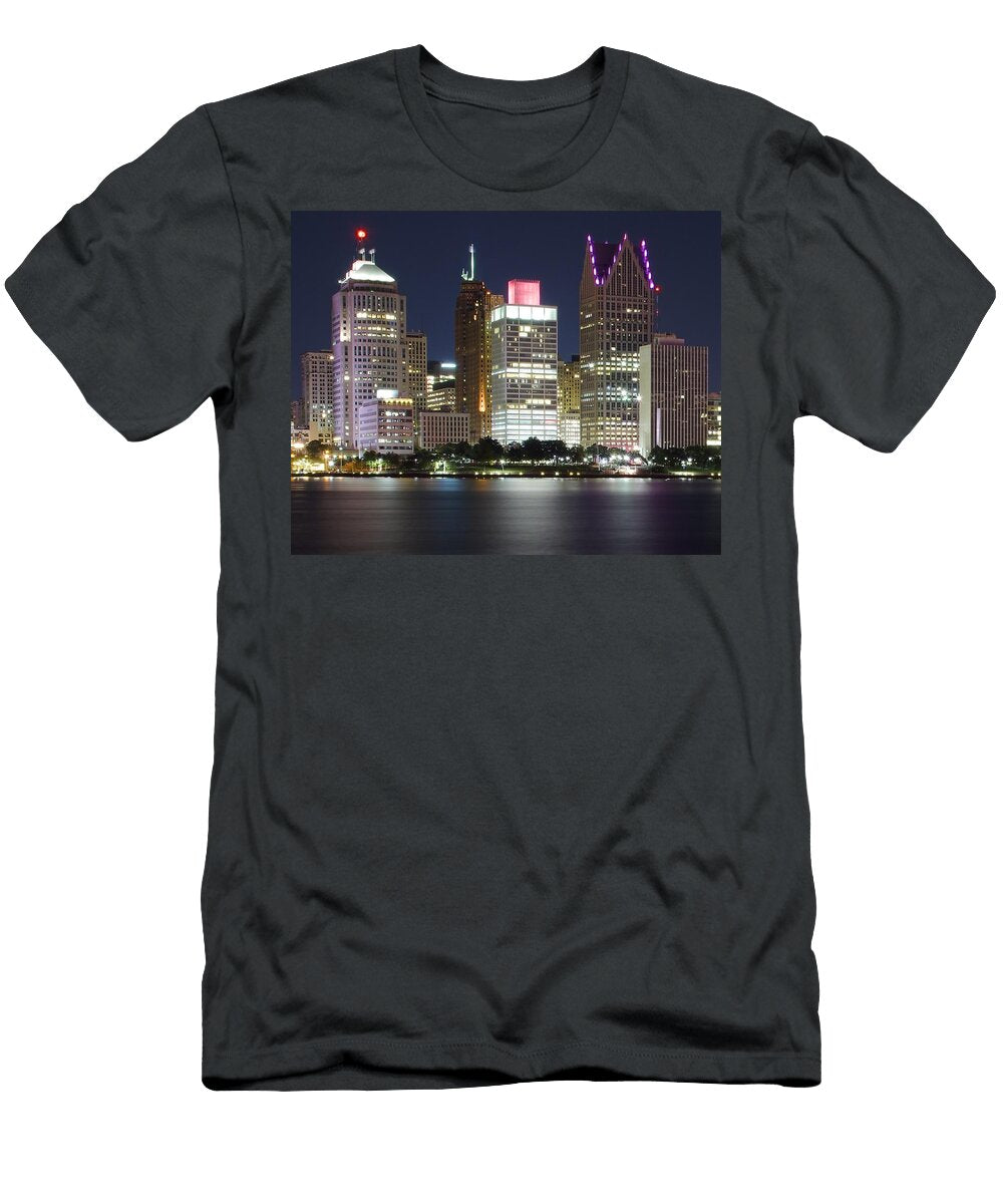 Hart Plaza Alight Frozen in Time Fine Art Photography T-Shirt