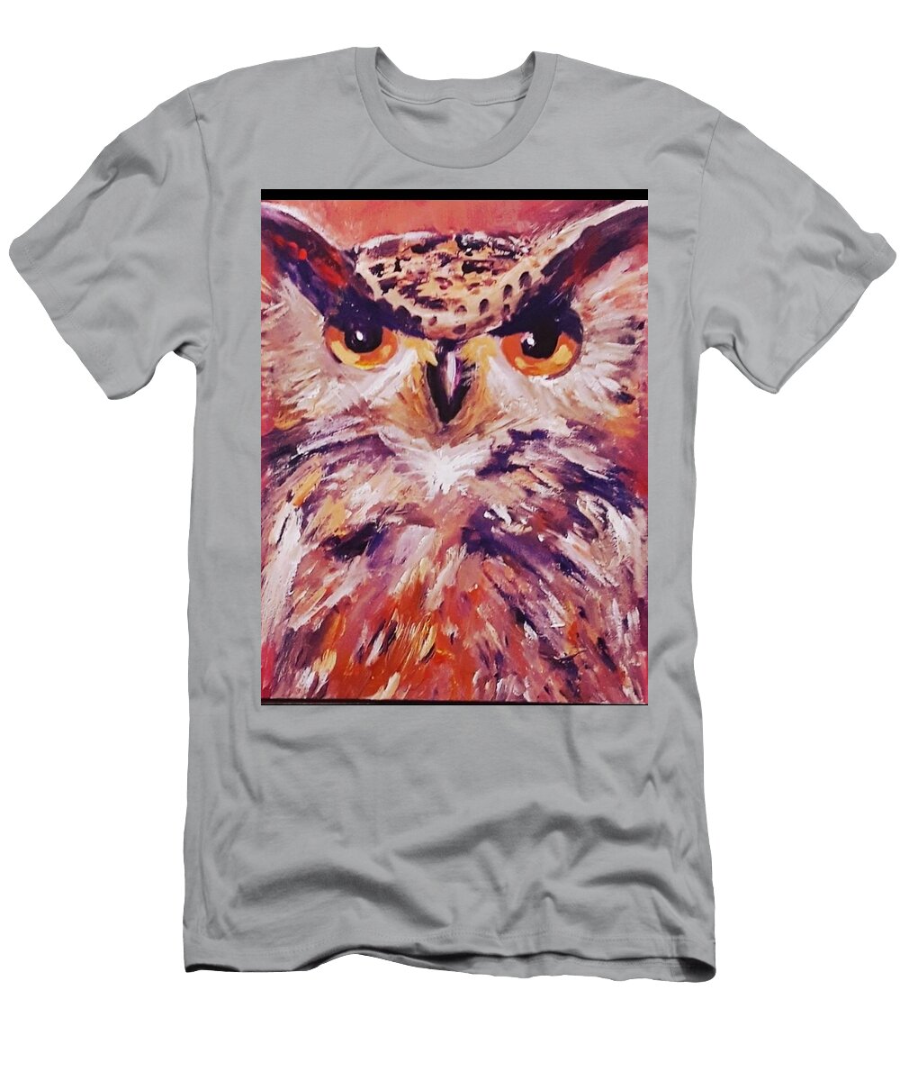 Harvest Owl Kristi Argyle T-Shirt