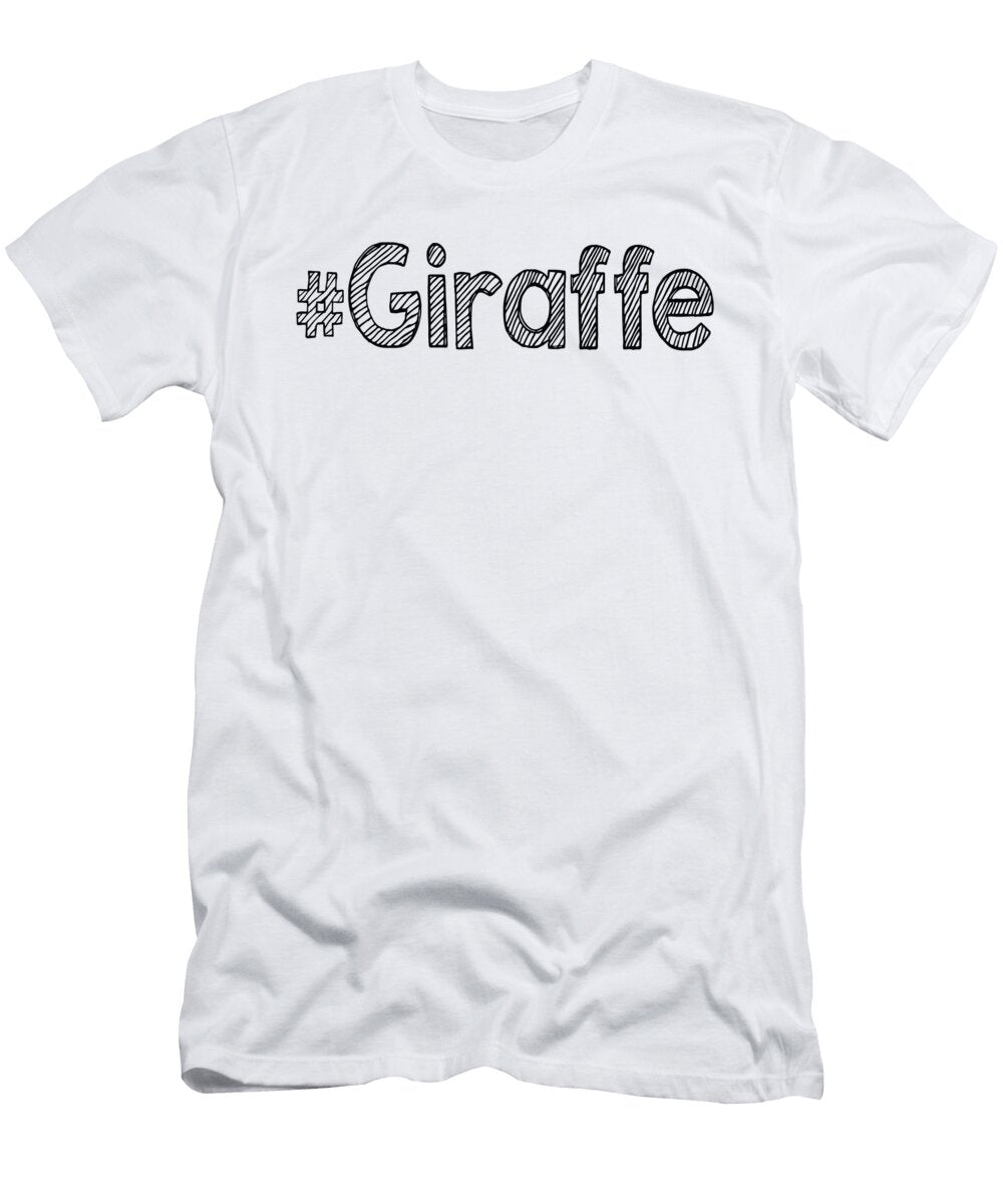 Hashtag Giraffe Jacob Zelazny T-Shirt