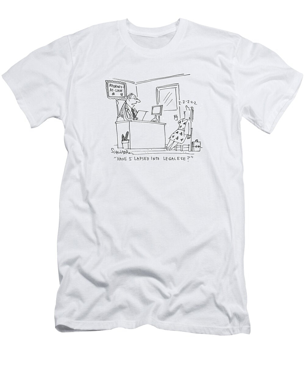 Have I Lapsed Into Legalese Harley Schwadron No Index T-Shirt