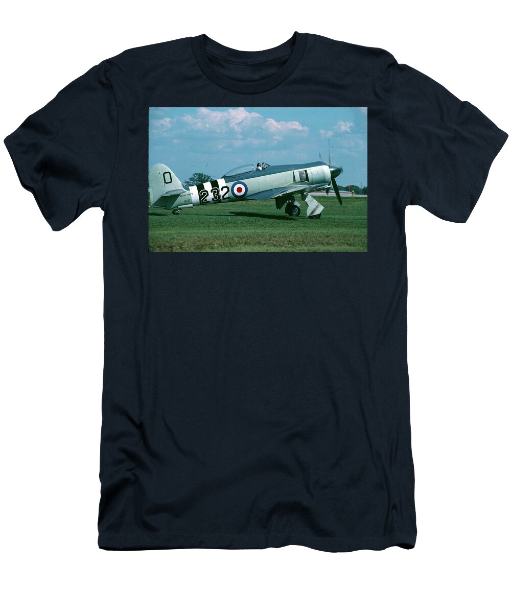 Hawker Sea Fury Del Andrew T-Shirt