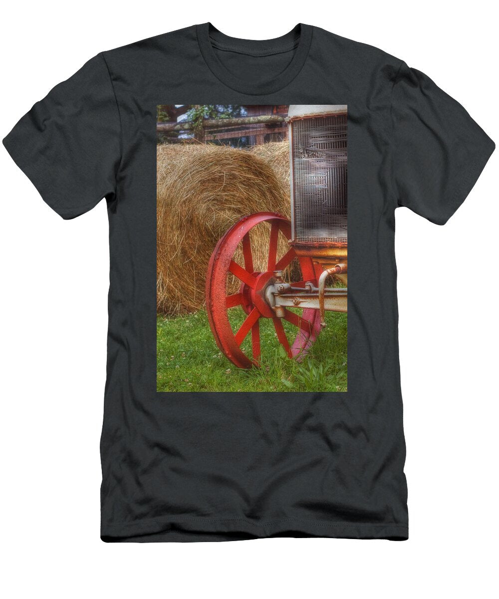 Hay and a Tractor Joann Vitali T-Shirt