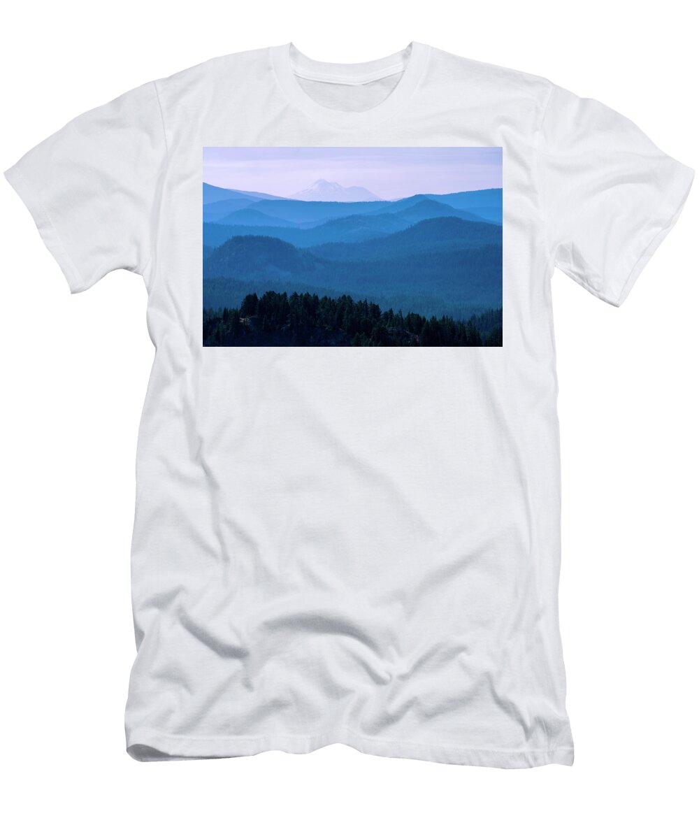 Hazy Mountain Hills Christopher Johnson T-Shirt