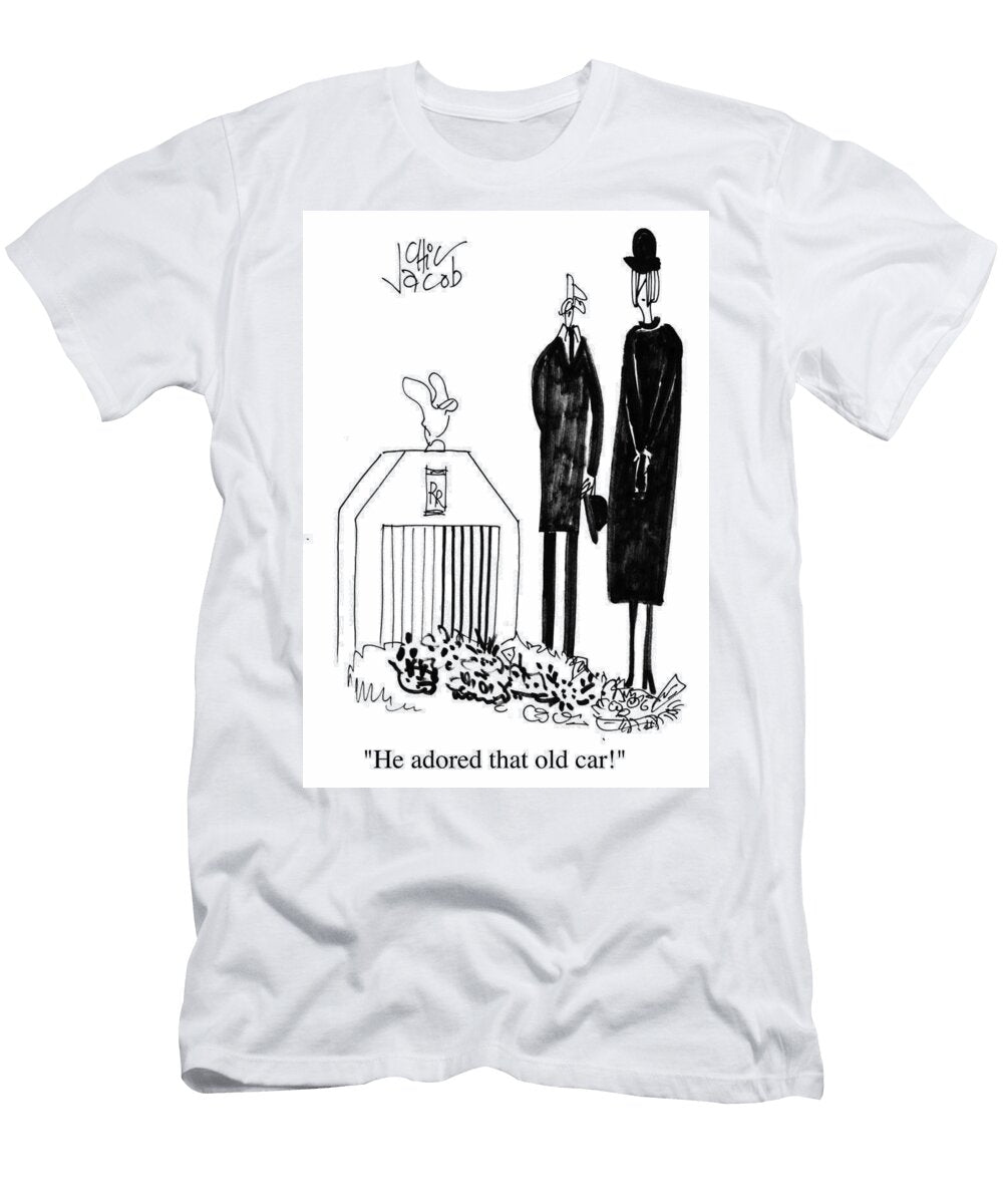He Adored That Old Car Chic Jacob T-Shirt