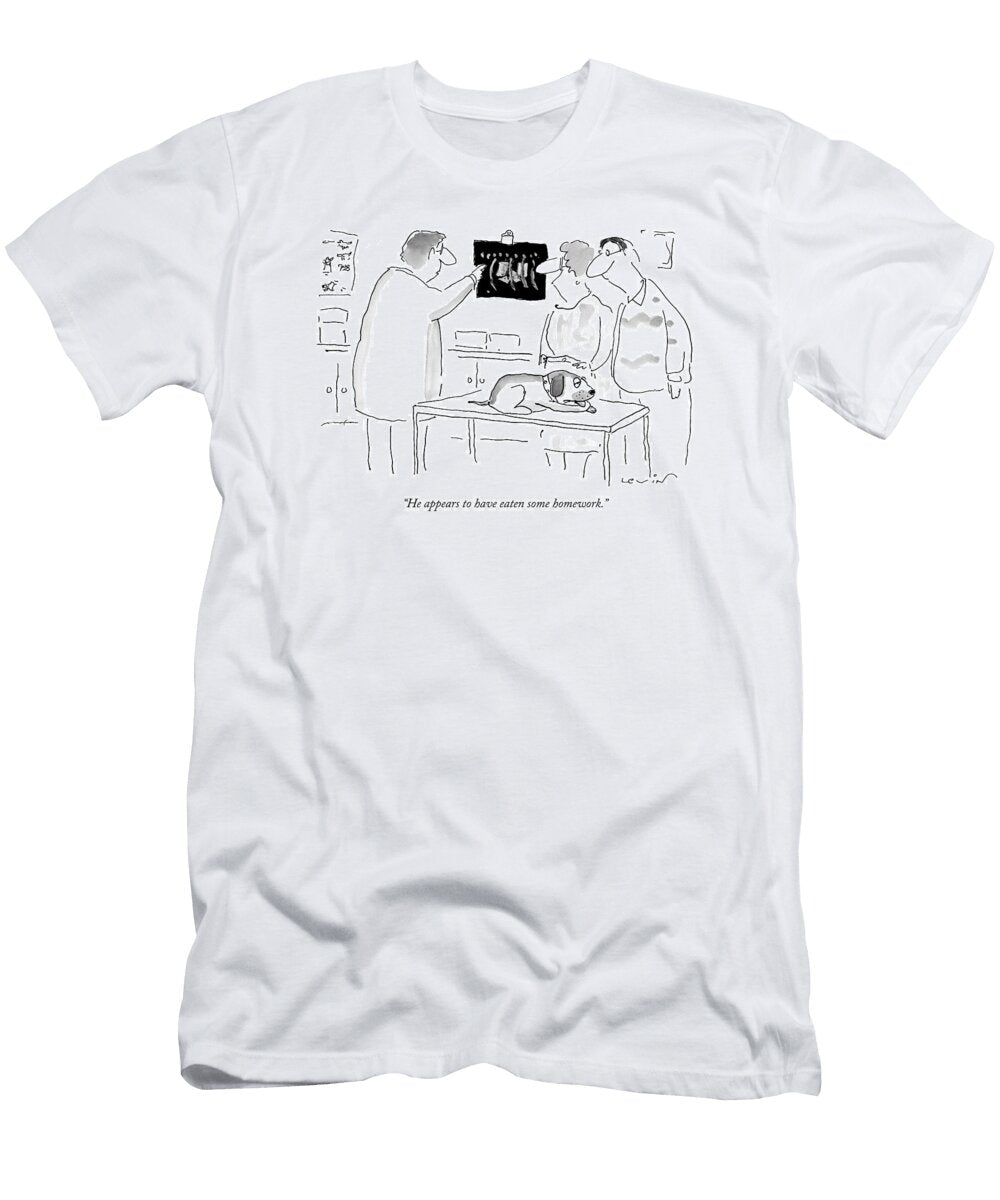 He Appears to Have Eaten Some Homework Arnie Levi T-Shirt