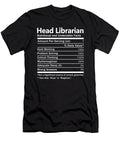 Head Librarian Nutrition Factors Gift Item Shi Hu Kang T-Shirt