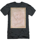 Head of a Youth Wearing a Cap a Right Forearm with the Hand Clutching a Stone and a Left Hand Holdin Sandro Botticelli T-Shirt