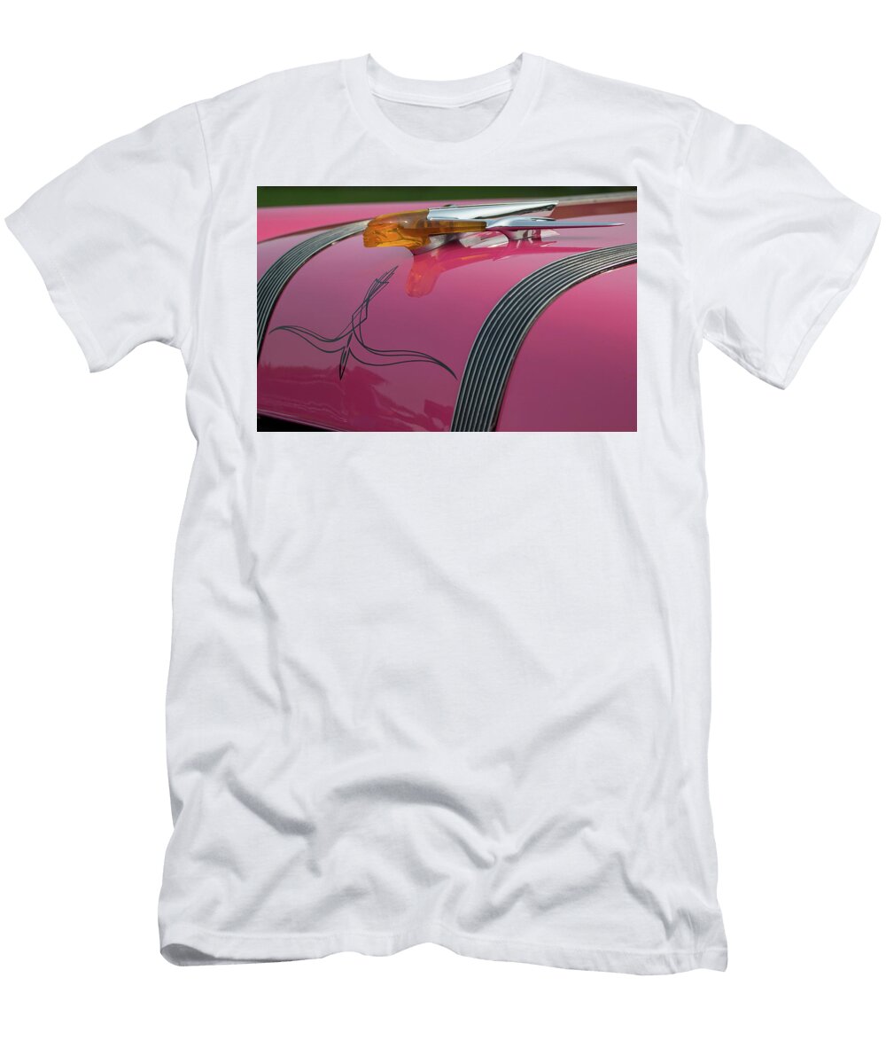 Heading Up the Line 1955 Pontiac Spencer Bush T-Shirt