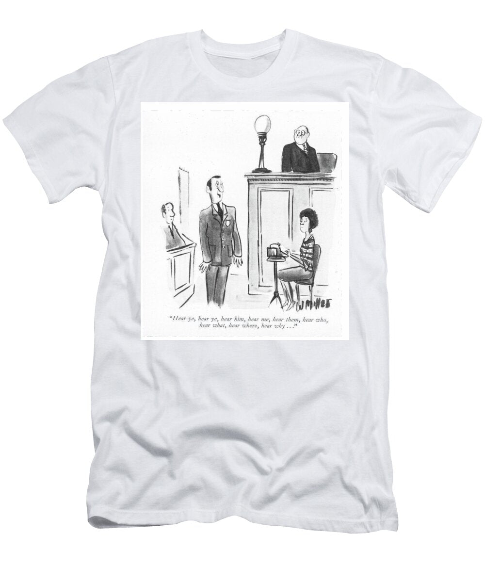 Hear Ye Hear Ye Warren Miller T-Shirt