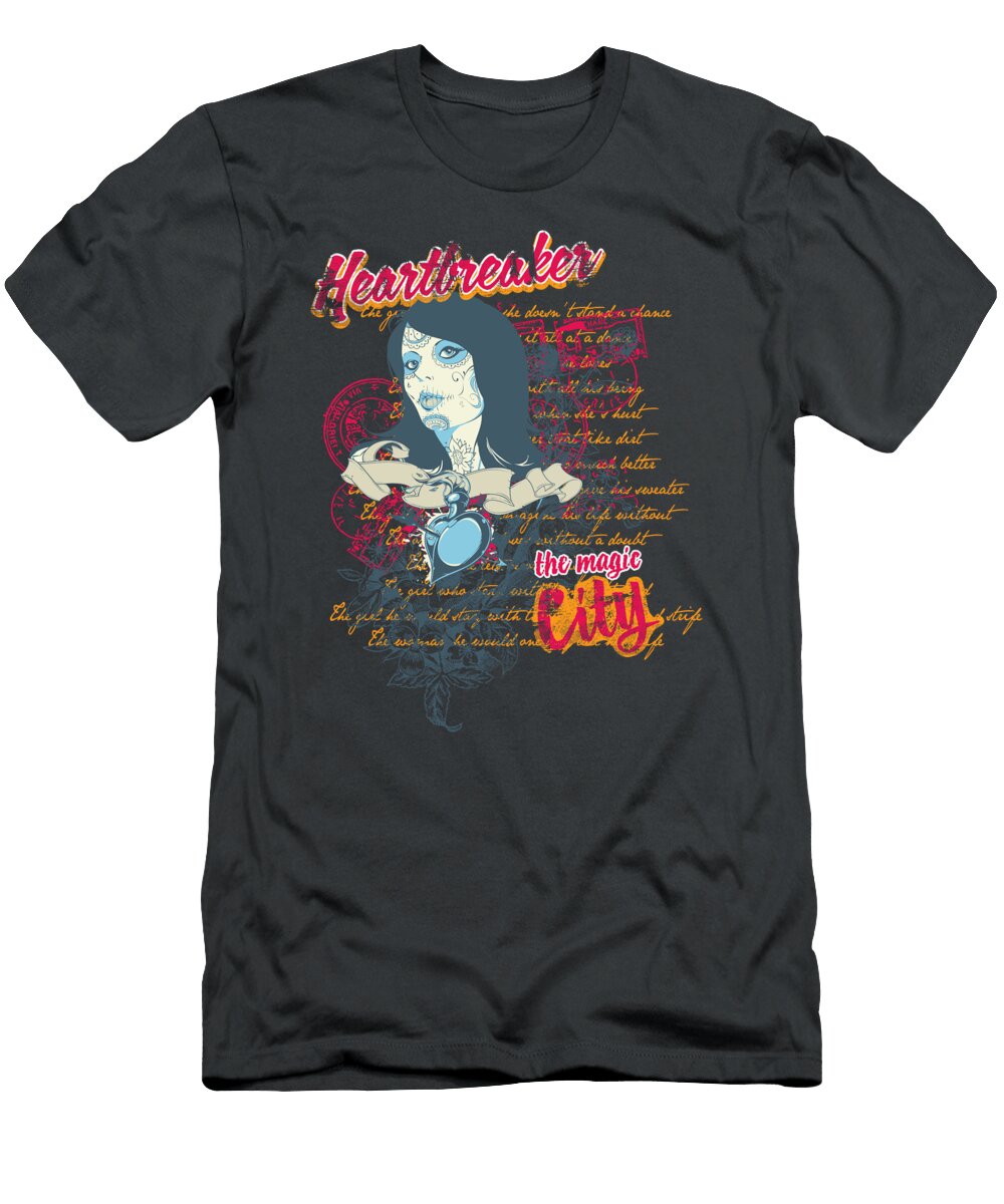 Heart Breaker the Magic City Anh Nguyen T-Shirt
