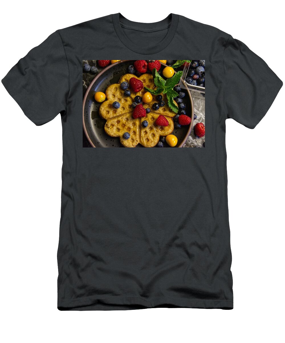 Heart Shaped Waffle Emily Roark T-Shirt