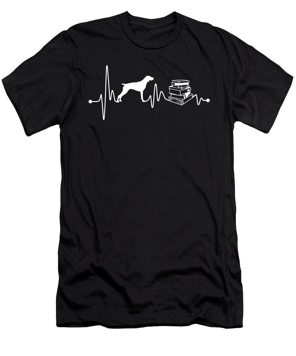Heartbeat Ekg Pulse Pointer Reading Read Book Gift Teequeen2603 T-Shirt