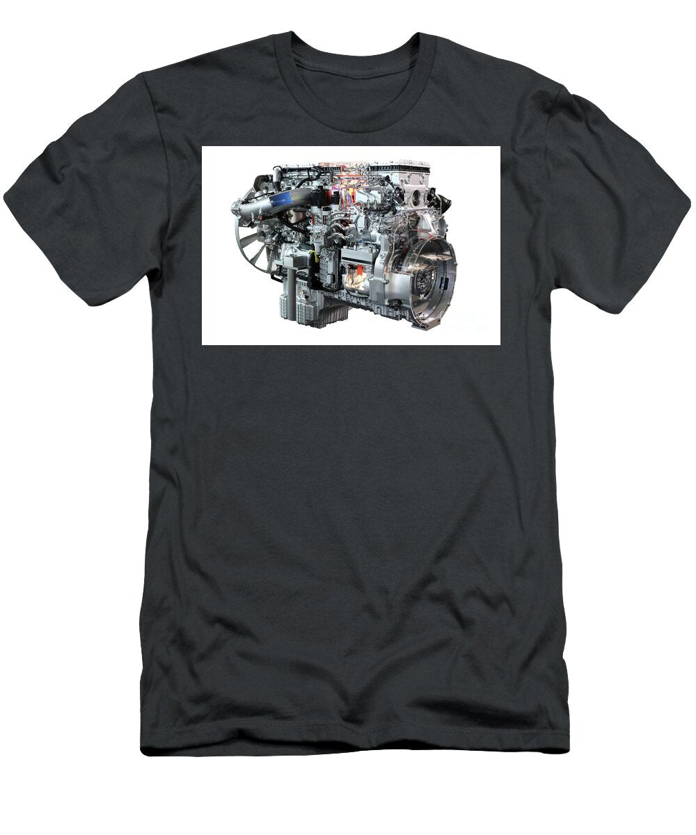 Heavy Truck Diesel Engine Isolated Goce Risteski T-Shirt