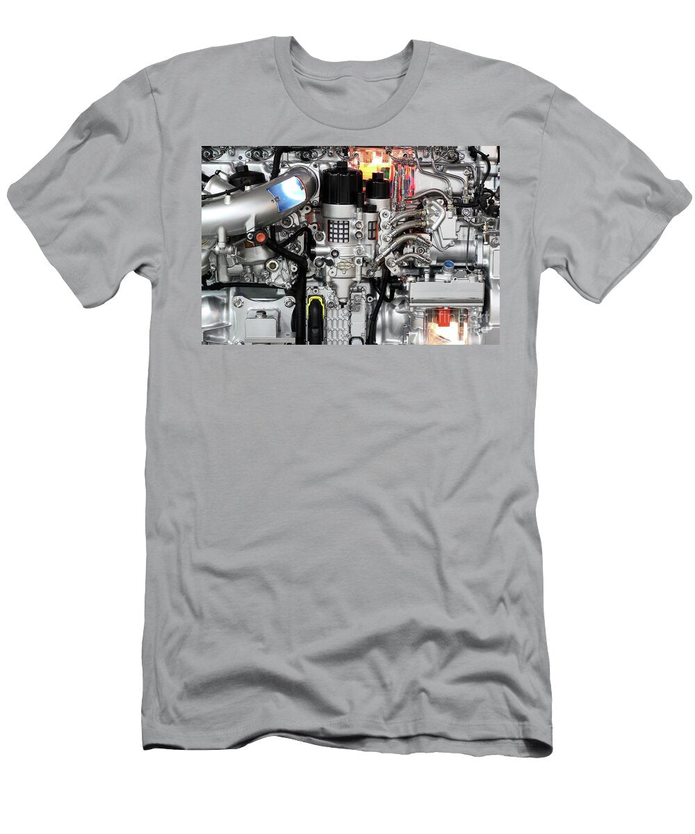 Heavy Truck Engine Detail Goce Risteski T-Shirt