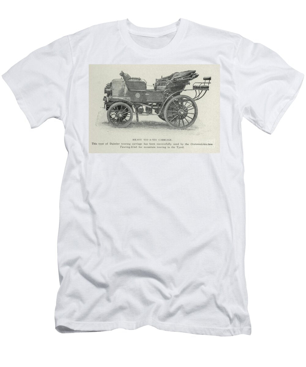 Heavy Vis a Vis Carriage Ap2 Historic Illustrations T-Shirt