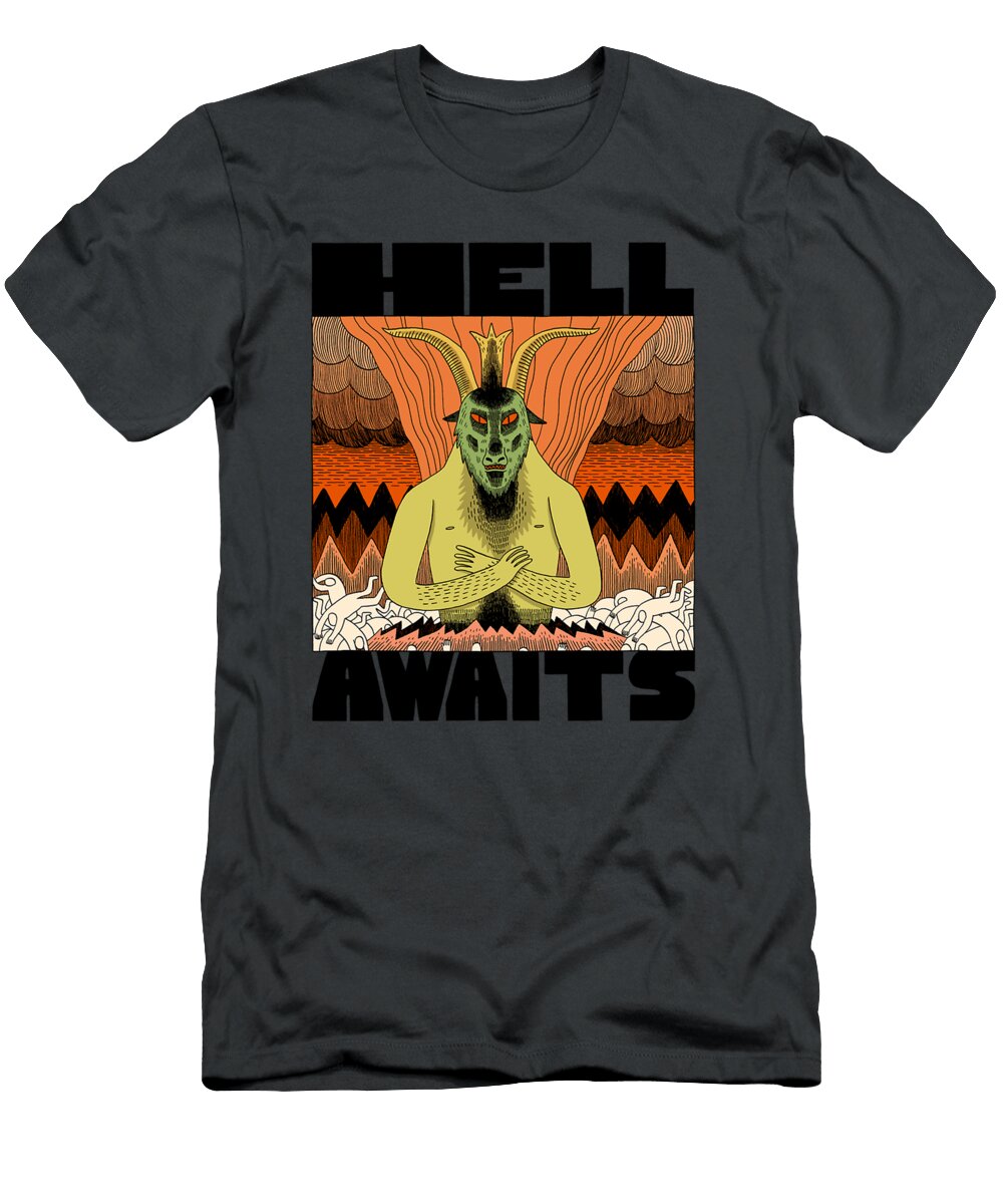 Hell Awaits Annabelle Jackson T-Shirt