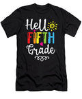Hello Fifth Grade Lovely and Colorful School Gift Licensed Art T-Shirt