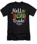 Hello Second Grade Lovely and Colorful School Gift Licensed Art T-Shirt