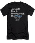 Helvetica Moby Dick Melville for Classic Literature Fans Lance Gambis T-Shirt