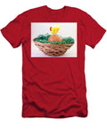 Hen on Egg in Basket Miroslav Nemecek T-Shirt