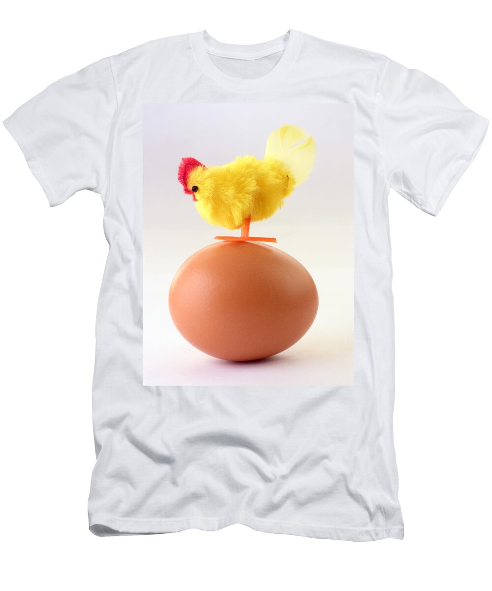 Hen on Egg Miroslav Nemecek T-Shirt