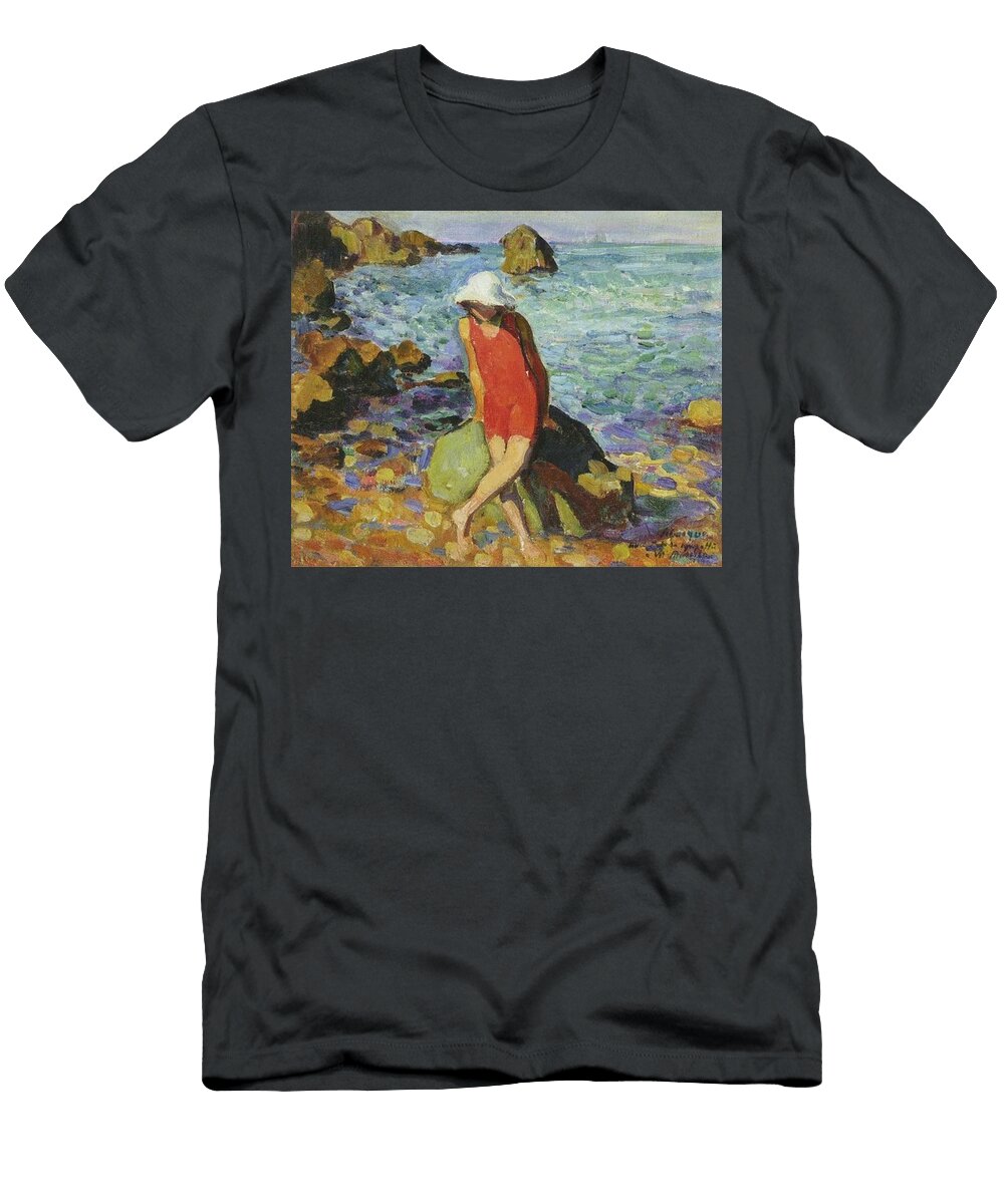Henri Lebasque French Painter Tuttart Paysage 23 Artistic Rifki T-Shirt