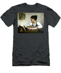 Henriette Browne Girl Writing with Pet Goldfinch Jon Baran T-Shirt