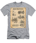 Henry Ford Patents Antique Paper Print Greg Edwards T-Shirt