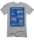 Henry Ford Patents Dark Blue Print Greg Edwards T-Shirt