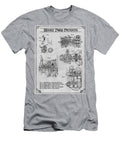Henry Ford Patents Gray Print Greg Edwards T-Shirt