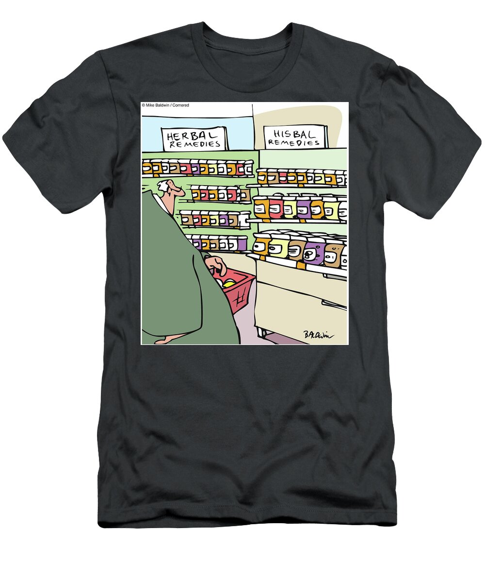 Herbalhisbal Remedies Mike Baldwin T-Shirt