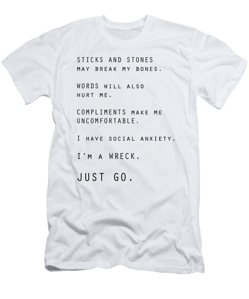 Hilarious Awkward Social Anxiety Introvert Funny T 1 T-Shirt