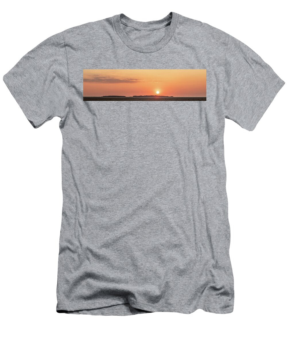 Hilbre Island Setting Sun Paul Madden T-Shirt